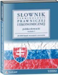 Słownik terminologii prawniczej i ekonomicznej polsko-słowacki CD-ROM