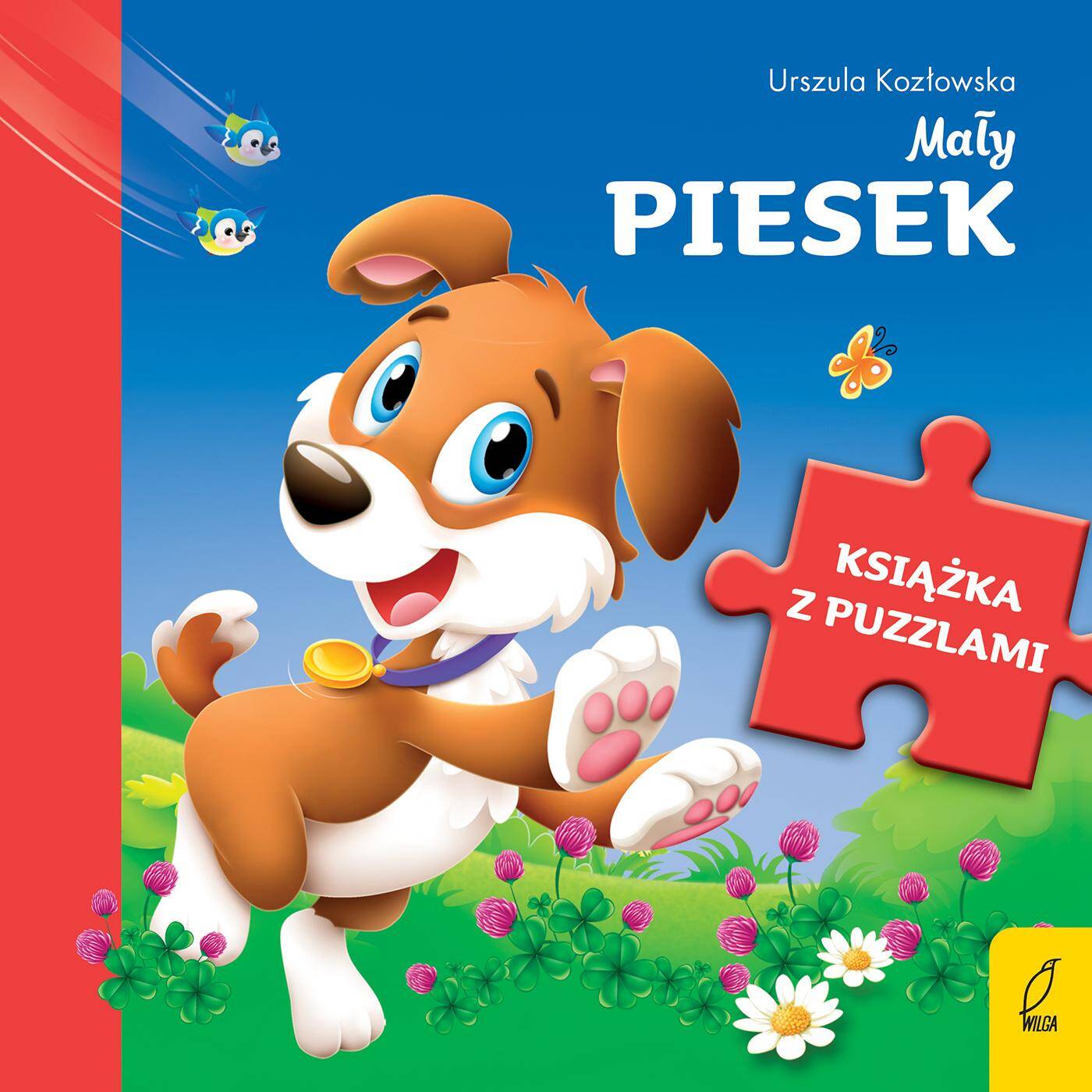 Mały piesek. Książka z puzzlami