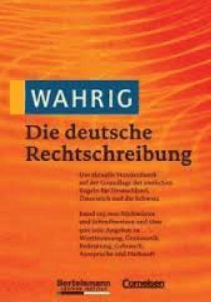 Wahrig Die Deutsche Rechtschreibung (Zdjęcie 1)