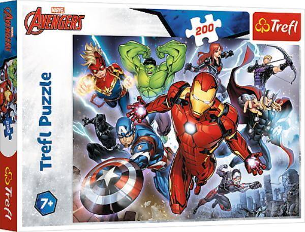 Puzzle 200el Waleczni Avengersi Disney Marvel The Avengers 13260 Trefl p12
