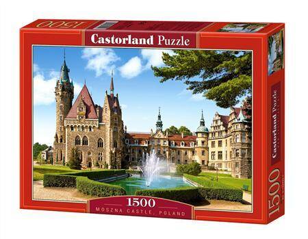 Puzzle 1500 el. Moszna Castle,PolandC-150670-2
