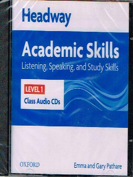 Headway Academic Skills Level 1 Listening, Speaking and Study Skills Class Audio CDs (2)