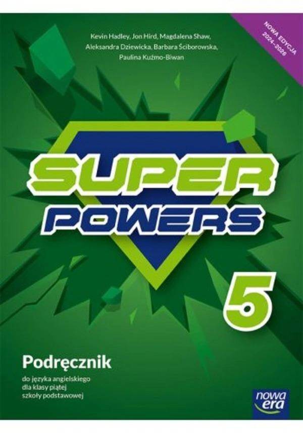 Super Powers NEON SP kl. 5 Podręcznik do języka angielskiego Nowa edycja 2024-2026