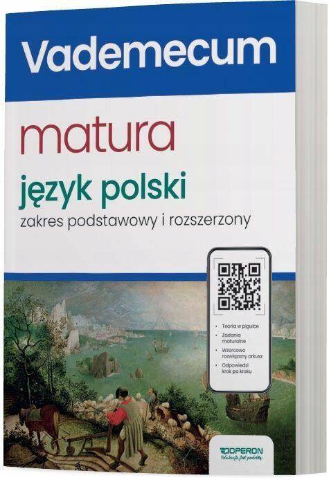 Język polski Matura 2025 Vademecum Zakres podstawowy i rozszerzony