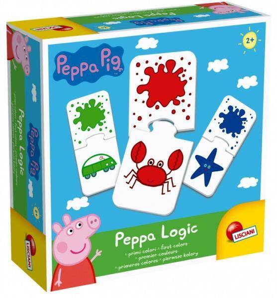 Gra edukacyjna Logic Peppa Pig. Świnka Peppa LISCIANI 95292