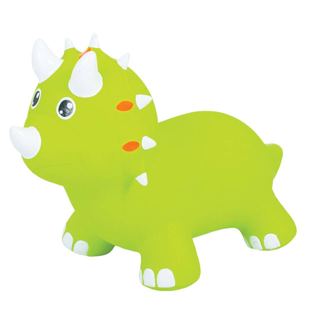 Skoczek triceratops zielony