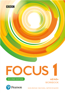 Focus Second edition 1 Workbook + Kompendium maturalne+ kod Online Practice