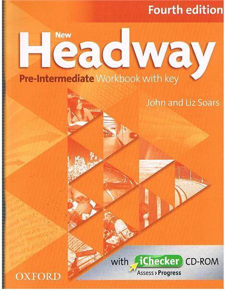 Headway 4E Pre-intermediate Workbook with key with iChecker