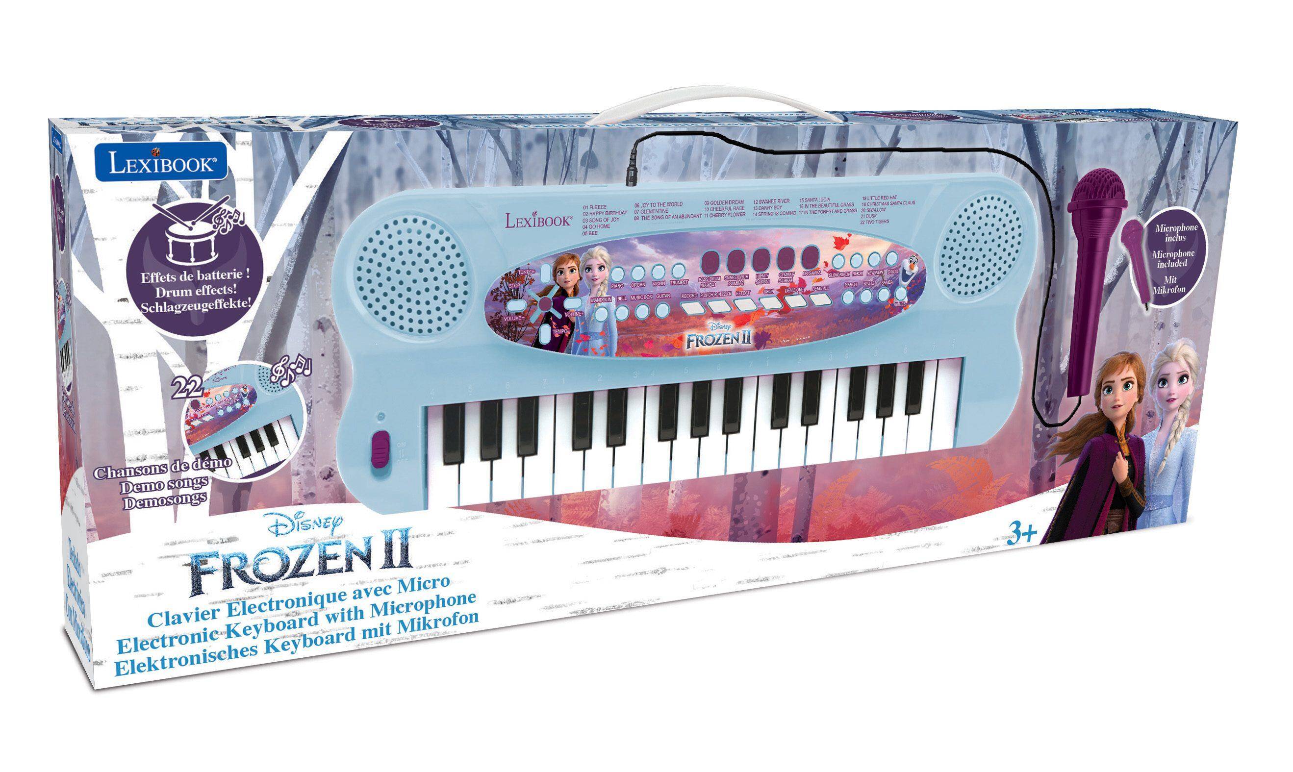 Klawiatura elektryczna Disney Frozen z mikrofonem 32 klawisze K703FZ