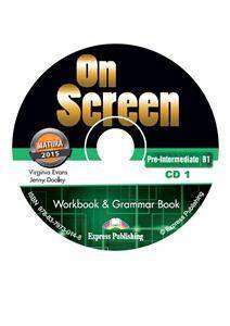 On Screen B1 Pre - Intermediate Workbook & Grammar Book Class Audia CD(2)