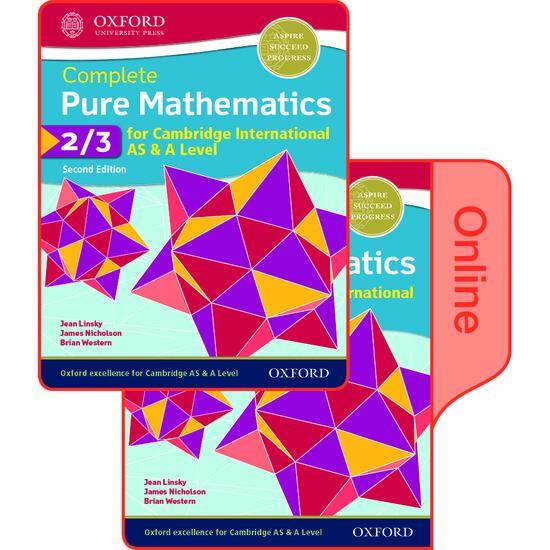 Complete Pure Mathematics 1 for Cambridge International AS & A Level: Print & Online Student Book Pack (Second Edition)
