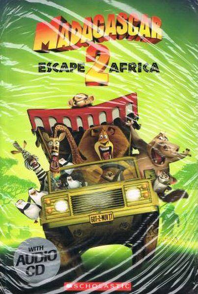 Popcorn Readers Madagascar 2 Escape to Africa Reader + Audio CD