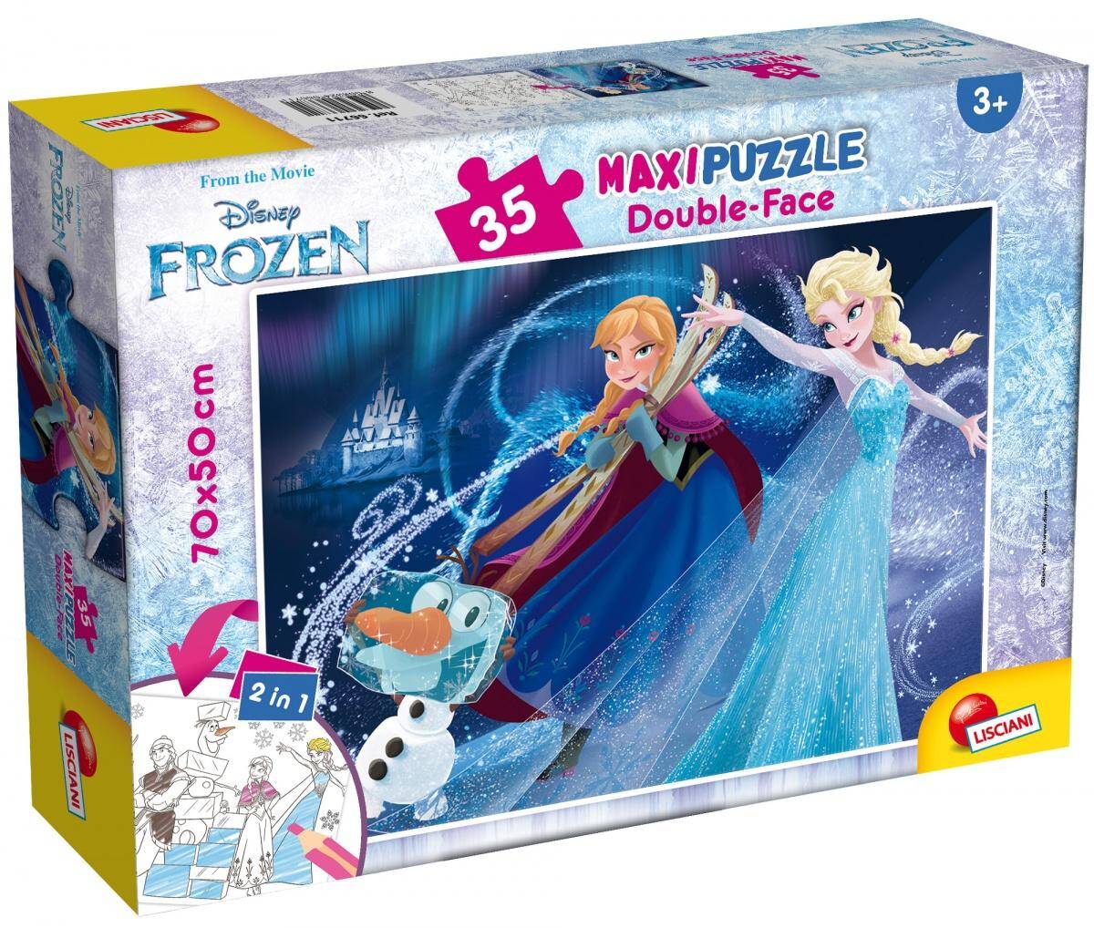 Puzzle 35 maxi double-face Frozen 304-66711