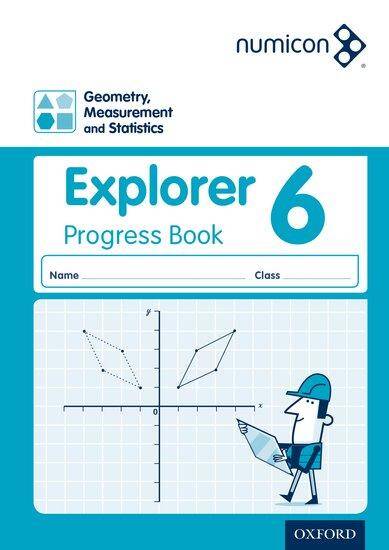 Numicon - Geometry, Measurement and Statistics 6 Explorer Progress Book Single