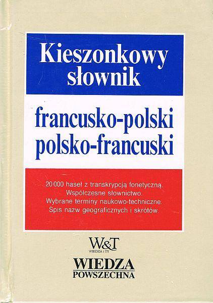Kieszonkowy Słownik Francusko-Polski, Polsko-Francuski.