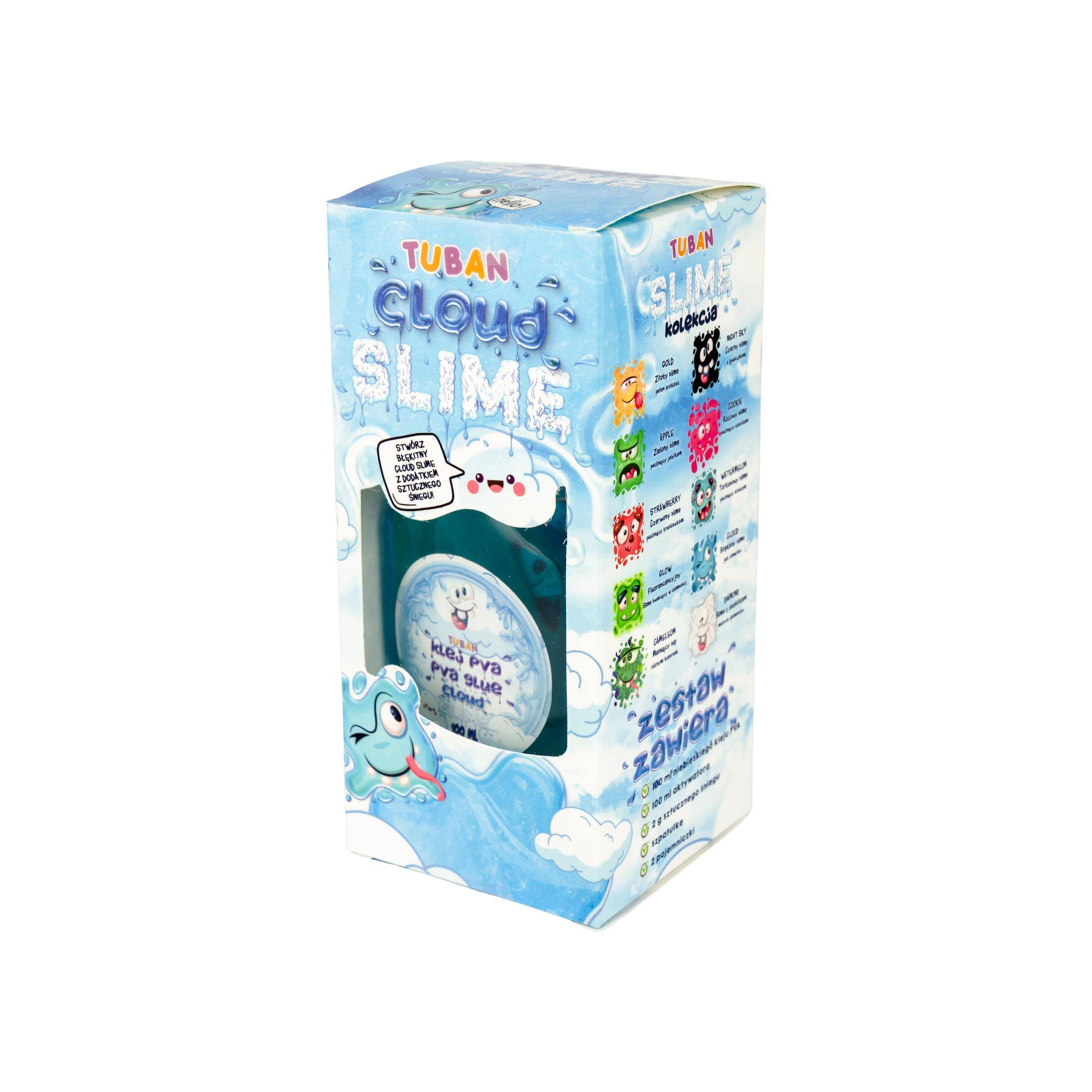 Zestaw super slime cloud slime