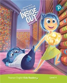 PEKR level 4  Inside Out  DISNEY. Pearson English Kids Readers