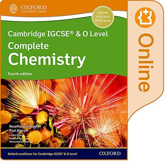 NEW Cambridge IGCSE & O Level Complete Chemistry: Enhanced Online Student Book (Fourth Edition)