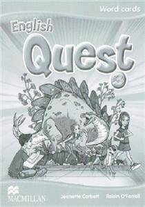 English Quest 3 Wordcards, karty obrazkowe Szkoła podstawowa.