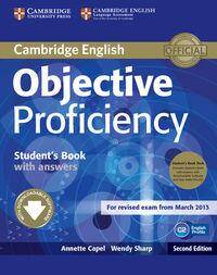 Objective Proficiency 2E Student's Book Pack with answers (SB + CD-ROM + Audio CD)