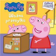 Peppa Pig. Odkryj i czytaj. Ważna przesyłka