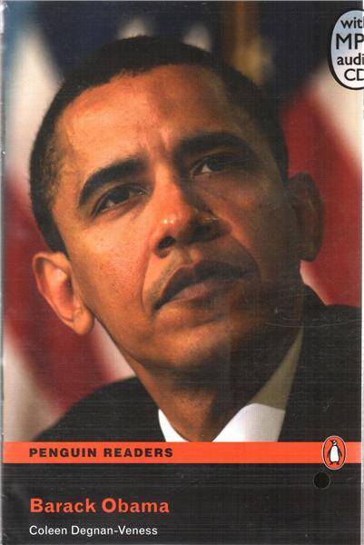 PEGR level 2 Barack Obama plus MP3 .Pearson English  Readers (Zdjęcie 1)