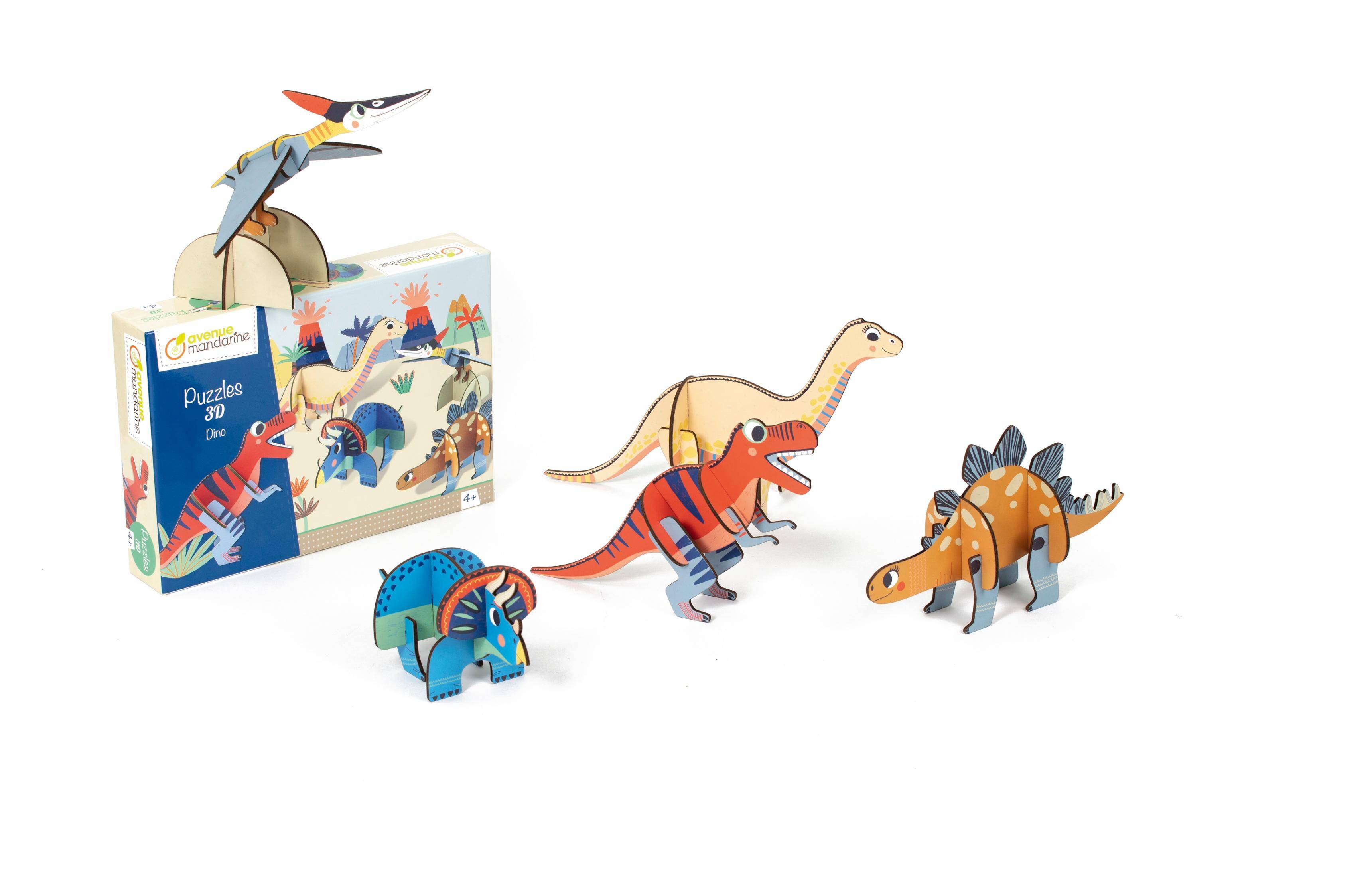 Puzzle 3D Dino