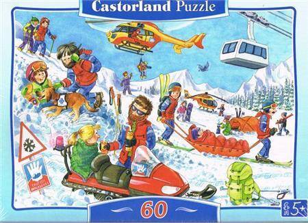 Puzzle 60 el. Mountain Rescue  B-06694