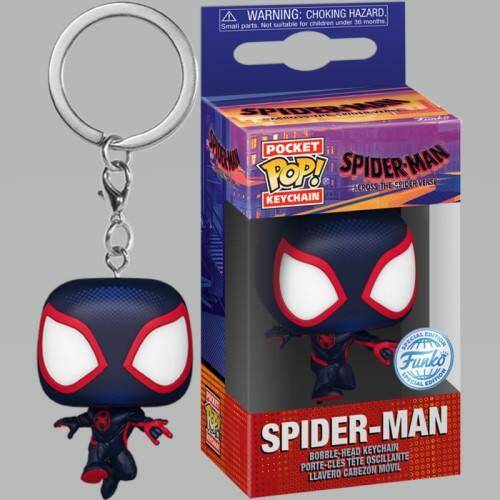 Funko POP Keychain: Marvel Spiderman Across the Spiderverse