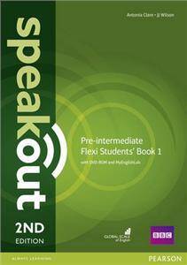 Speakout (2nd Edition) Pre-Intermediate Flexi Students' Book 1 with DVD-ROM and MyEnglishLab
