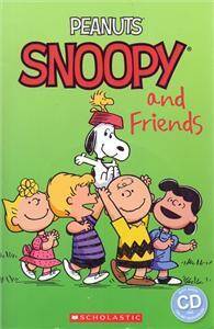 Popcorn Readers Peanuts -Snoopy and Friends Reader + Audio CD