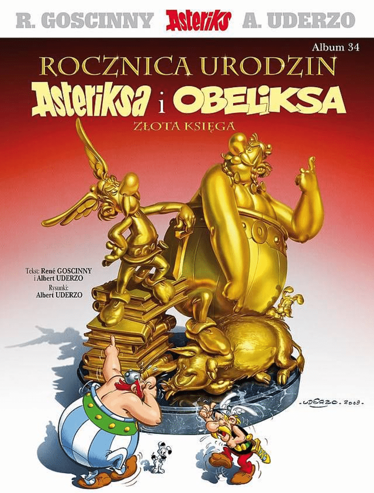Rocznica urodzin Asteriksa i Obeliksa. Złota księga wyd. 2023