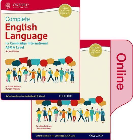Complete English Language for Cambridge International AS & A Level: Print & Online Student Book Pack (Second Edition)