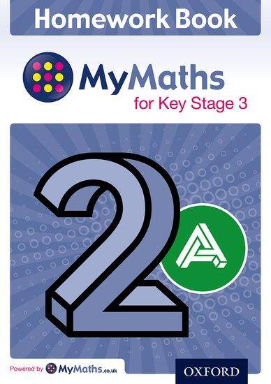 MyMaths for Key Stage 3: Homework Book 2A (Pack of 15)