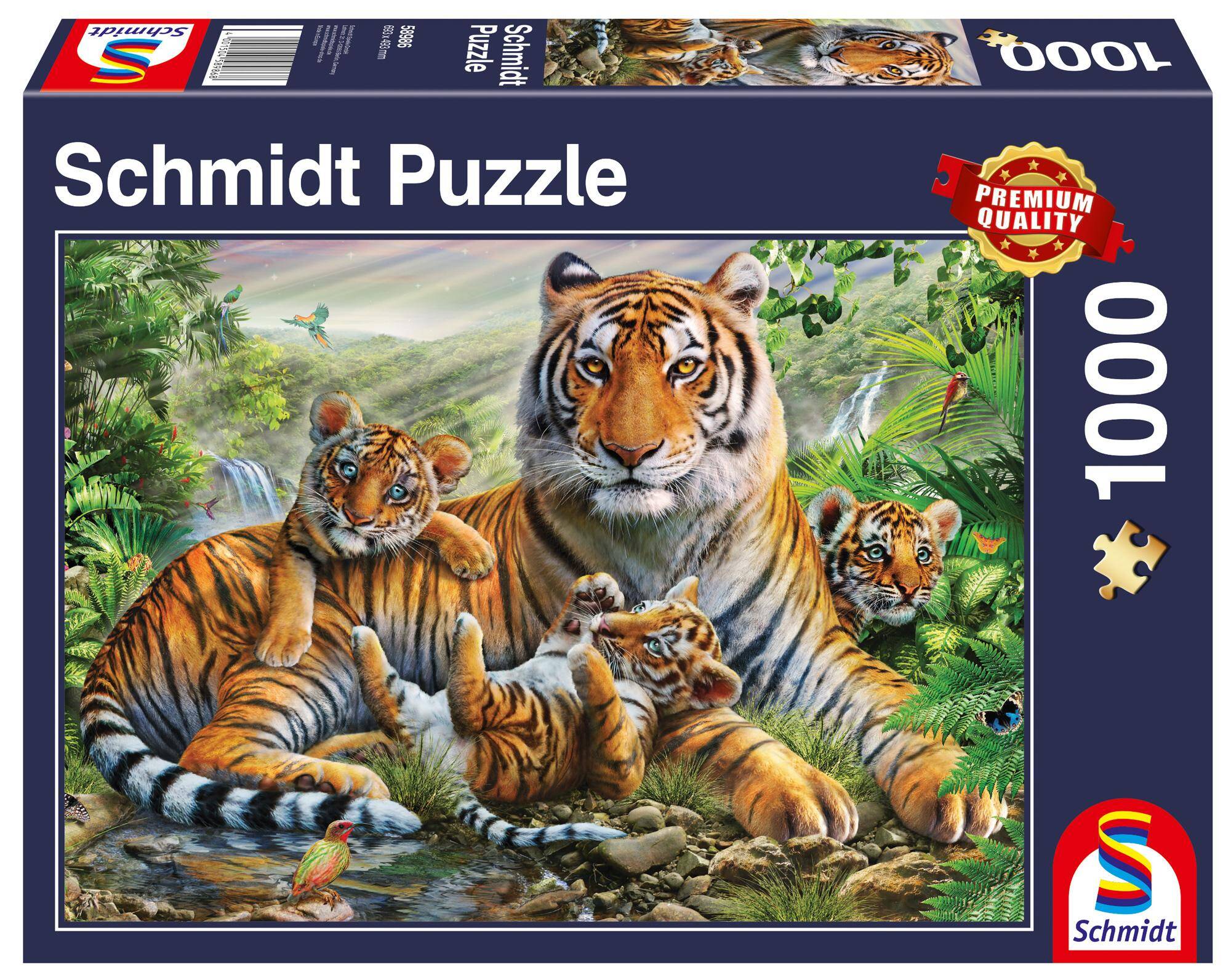 Puzzle 1000 PQ Tygrysy 111090