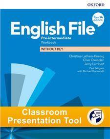 English File Fourth Edition Pre-intermediate Workbook Classroom Presentation Tool Online Code
