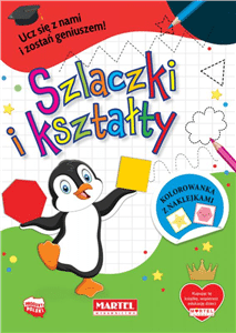 Geniusz Szlaczki i kształty z naklejkami