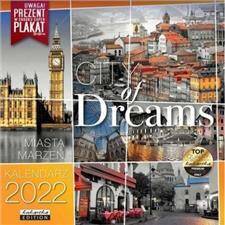 Kalendarz 2022 12 planszowy City of Dreams