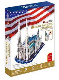 Puzzle 3D Katedra św Patryka Zestaw XL 117 el