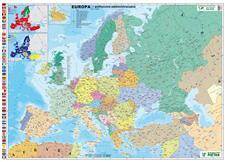 Mapa Europa polit-adm 1:4,5 mln