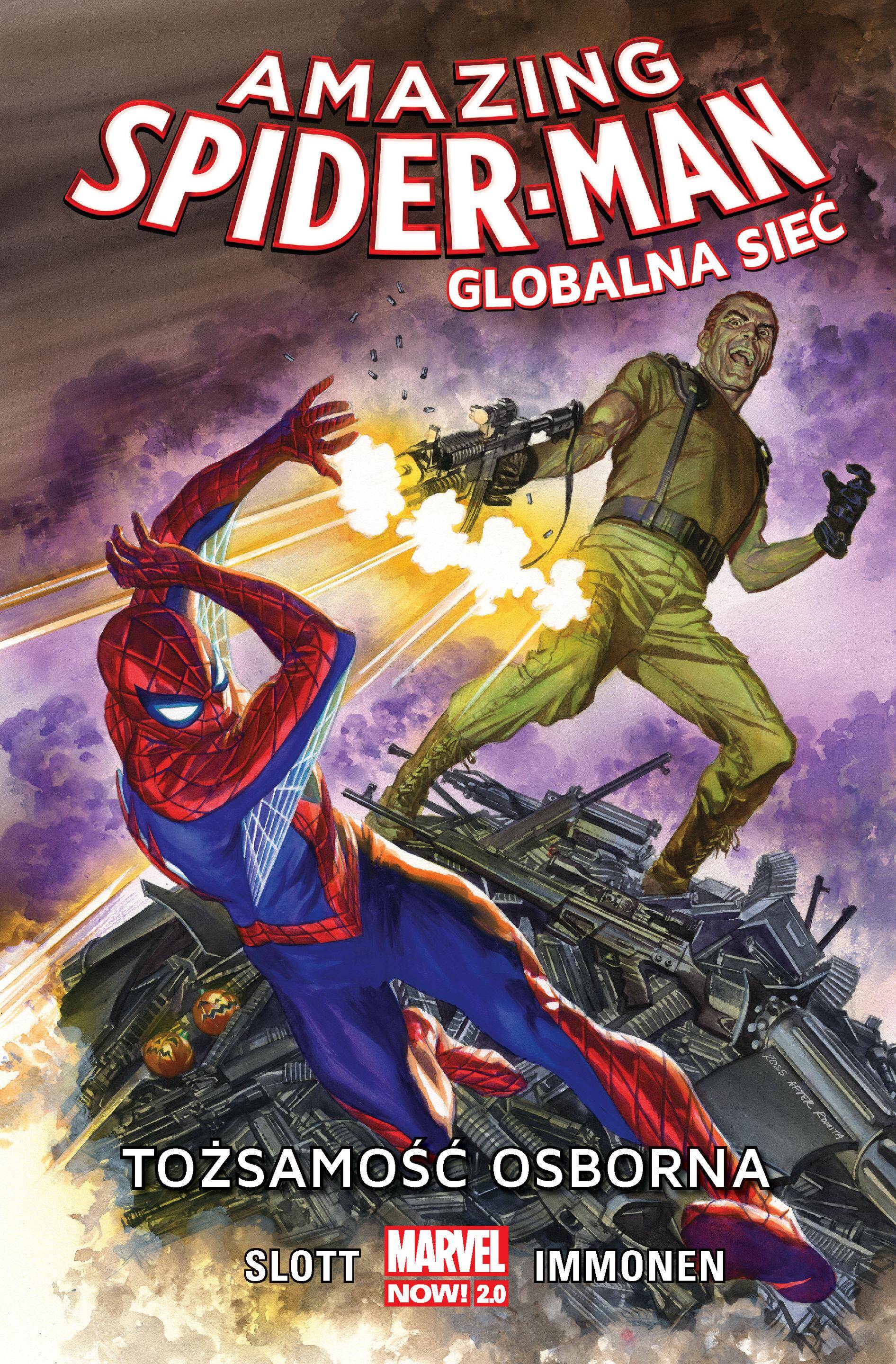 Tożsamość osborna globalna sieć amazing Spider Man Tom 6