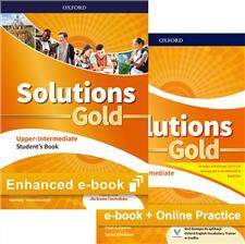 Solutions Gold Upper - Intermediate  podręcznik e-Book & Solutions Gold Upper-Intermediate  zeszyt ćwiczeń e-Book & interaktywne zadania dodatkowe