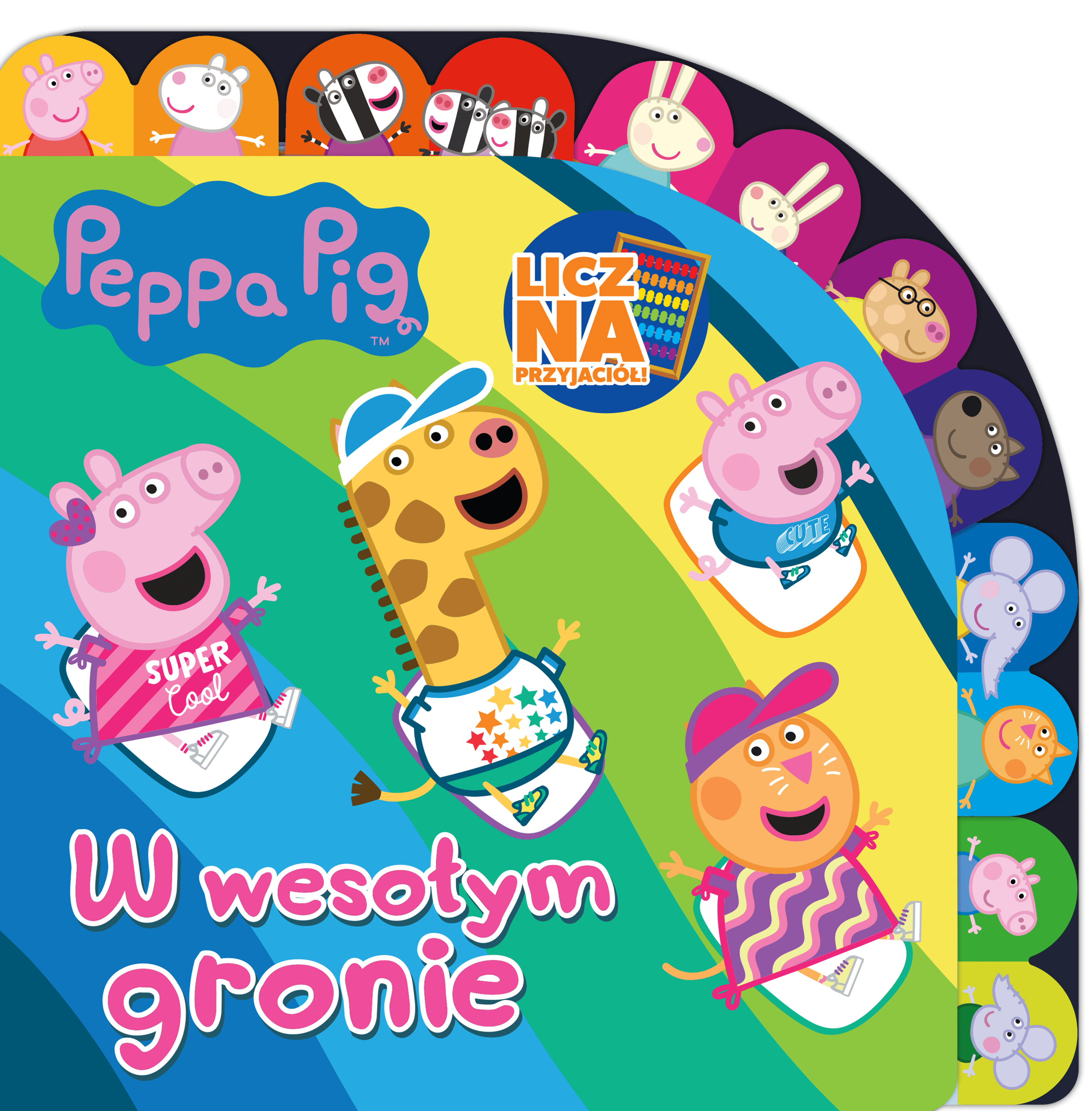 W wesołym gronie. Licz na Przyjaciół. Świnka Peppa