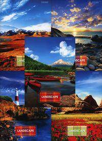 Zeszyt A5 Top-2000 gładki 80 kartek Landscape mix