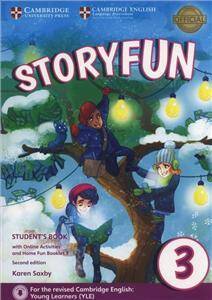 Storyfun 3 for Movers (2nd Edition - 2018 Exam) Student's Book with Online Activities & Home Fun Boo
