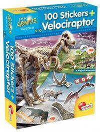 I'm a Genius Dino 100 Stickers Velociraptor