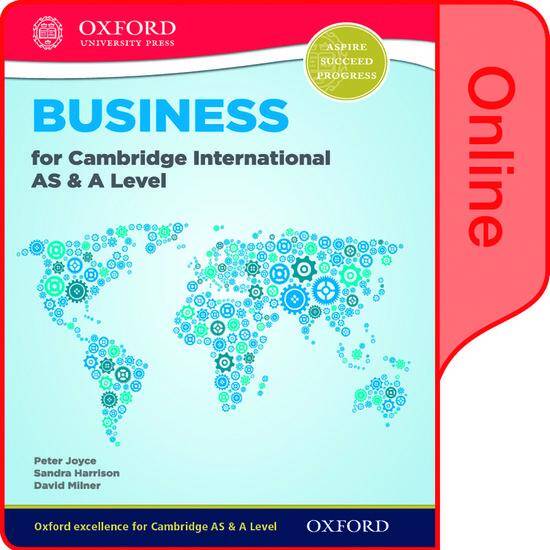 Business for Cambridge International AS & A Level: Online Student Book