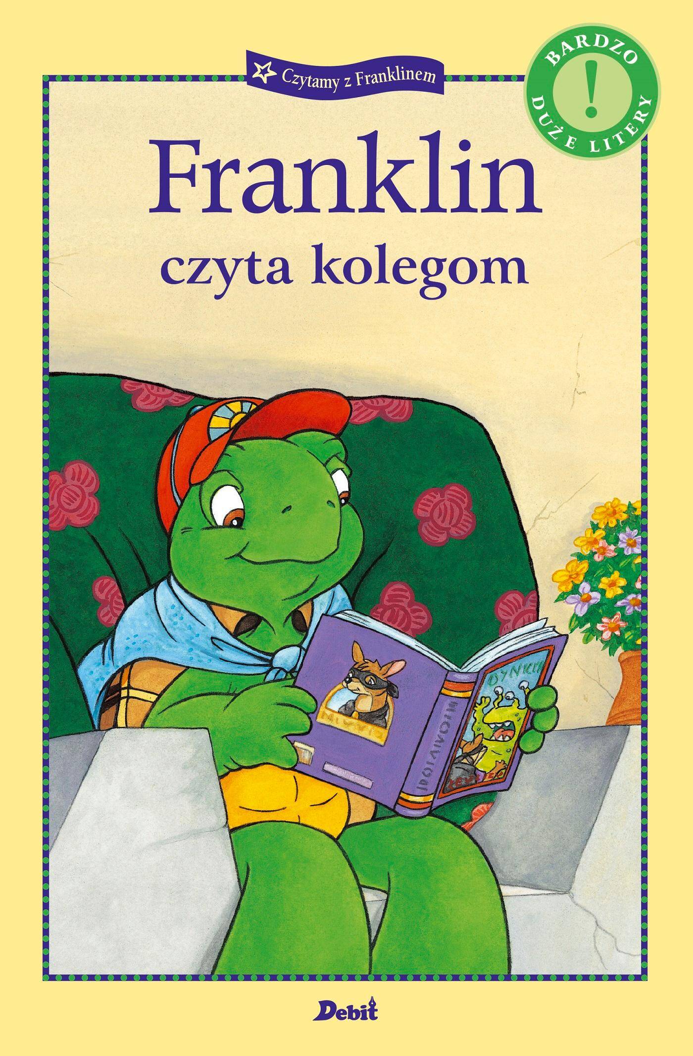 Franklin czyta kolegom. Czytamy z Franklinem
