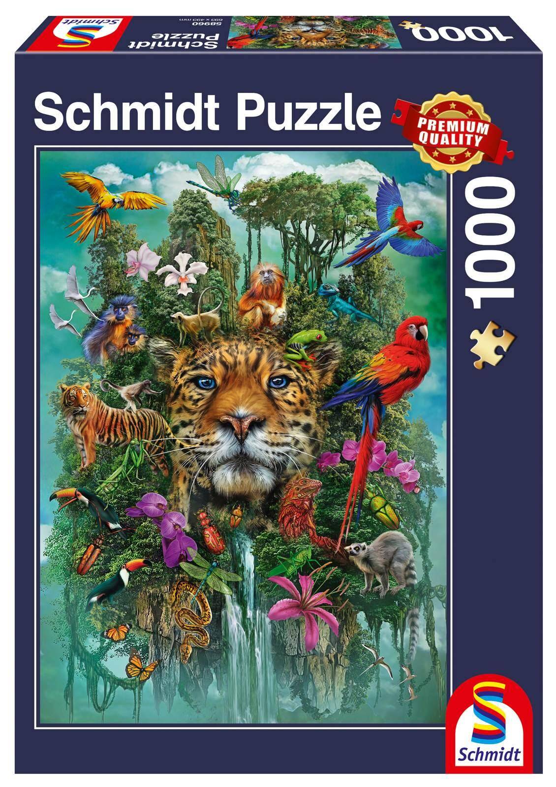 Puzzle 1000 PQ Król dżungli 109426