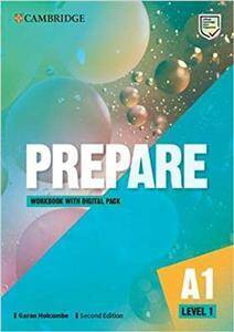 Prepare 1 A1 2nd Workbook 2022 with Digital Pack